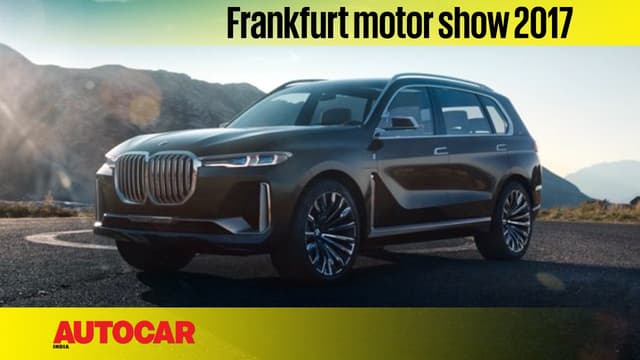 BMW Concept X7 iPerformance walkaround video